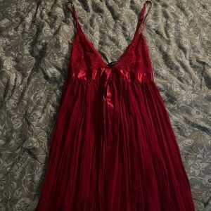 Victoria's Secret Red Lace dress